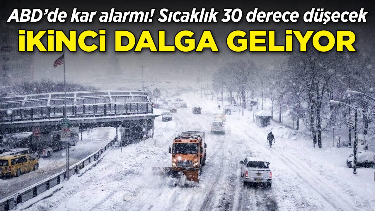 ABD'de sert kış dalgası: Doğu daha da donacak