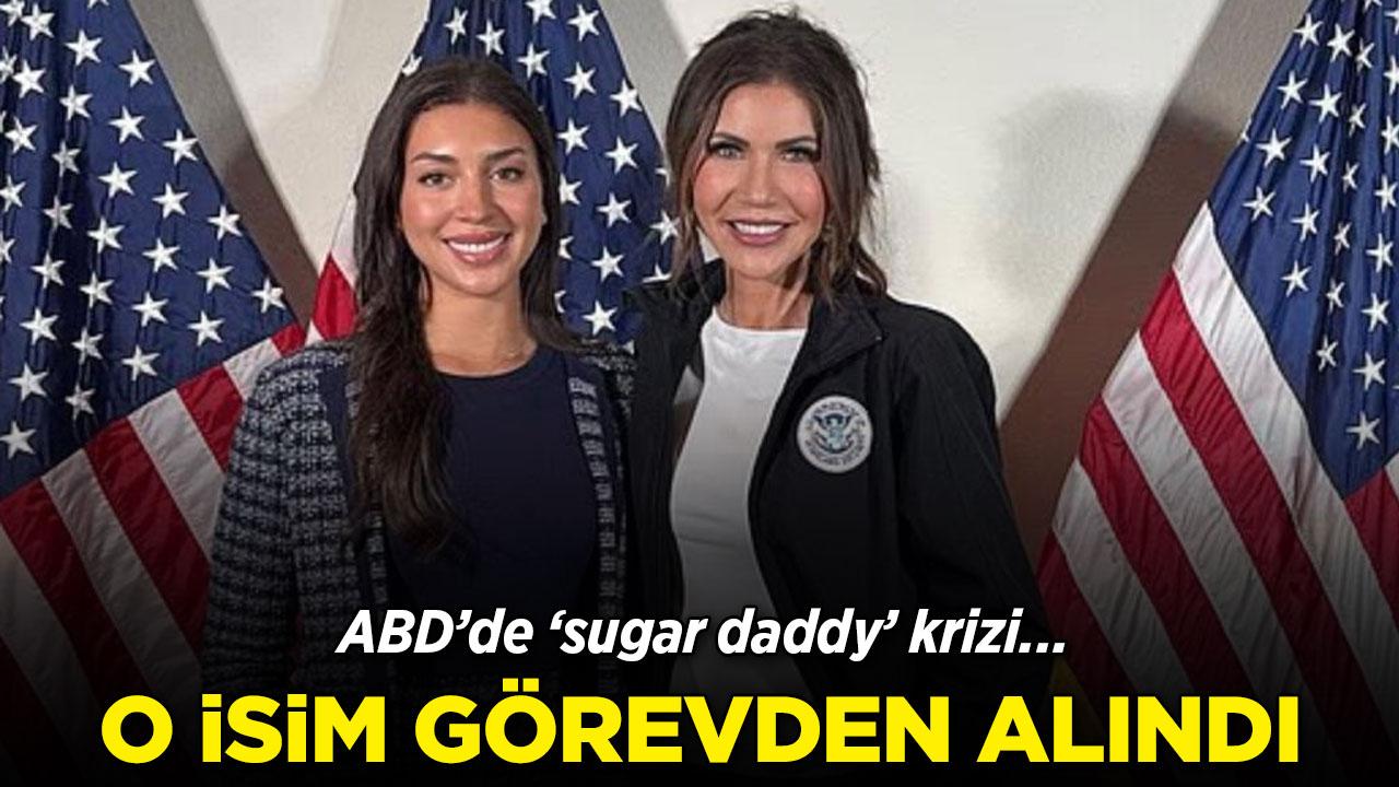 ABD'de "sugar daddy" krizi! Görevden alındı