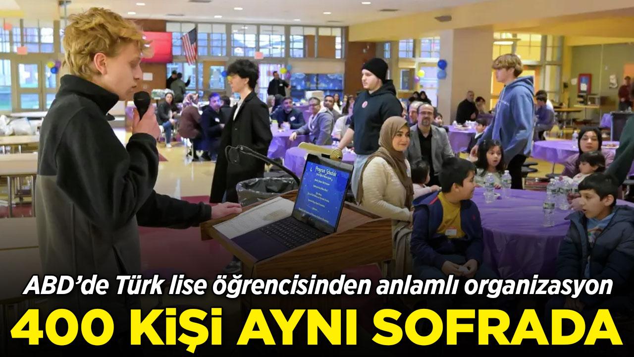 ABD'de Türk öğrenciden örnek organizasyon