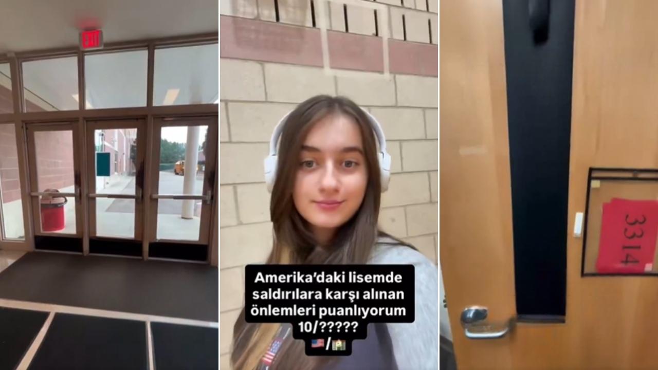 ABD'de Türk öğrencinin okul güvenliği paylaşımı gündem oldu