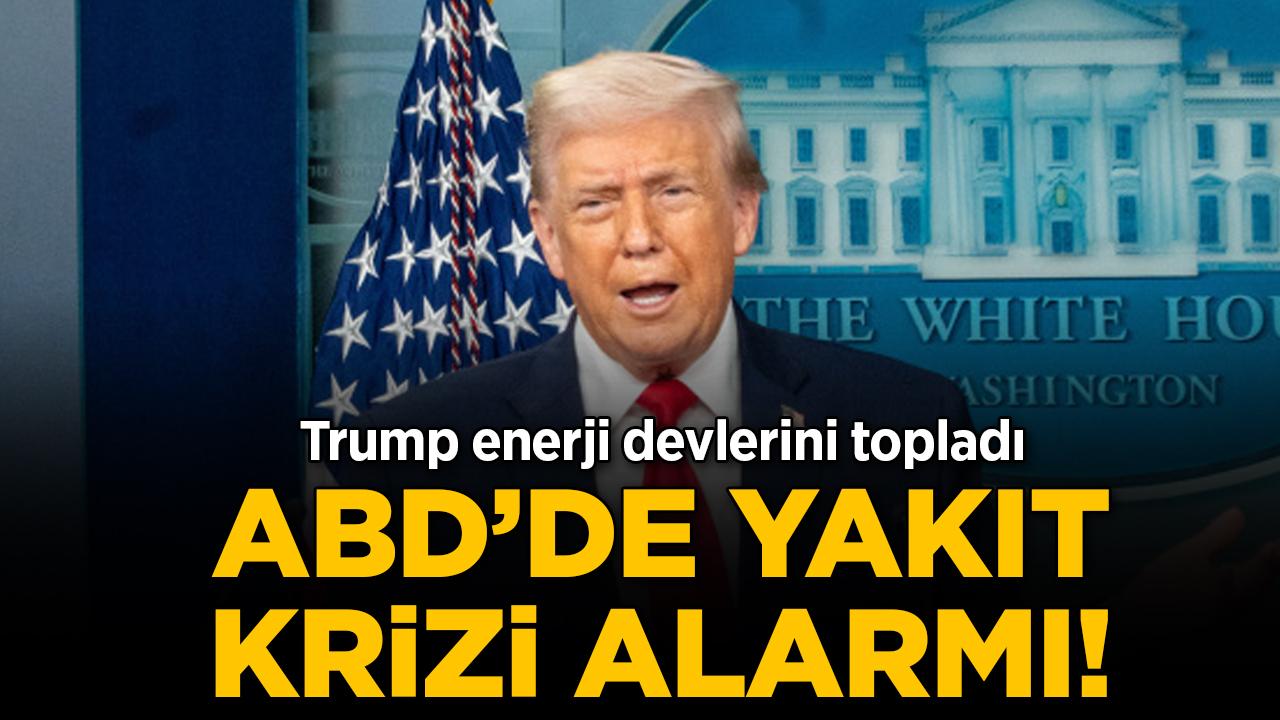 ABD'de yakıt krizi alarmı! Trump enerji devlerini topladı