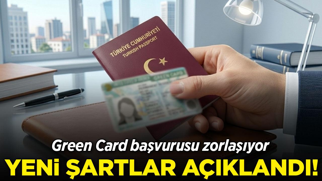 ABD'den Green Card başvurularına yeni şart