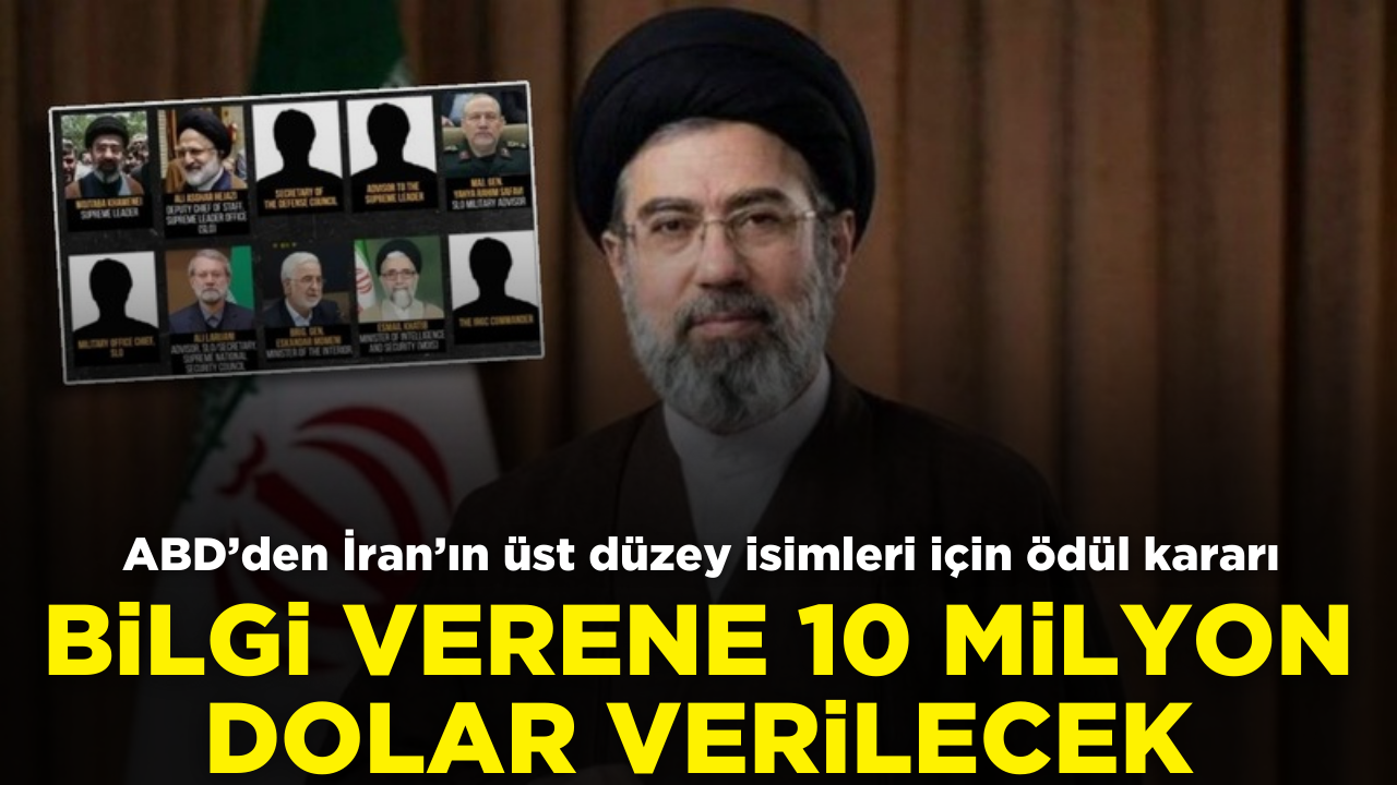 ABD'den İran'ın üst düzey isimleri için ödül kararı