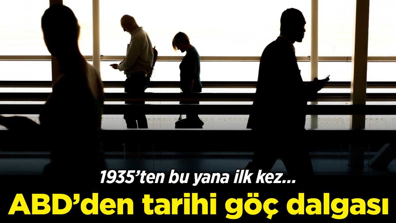 ABD'den tarihi göç dalgası