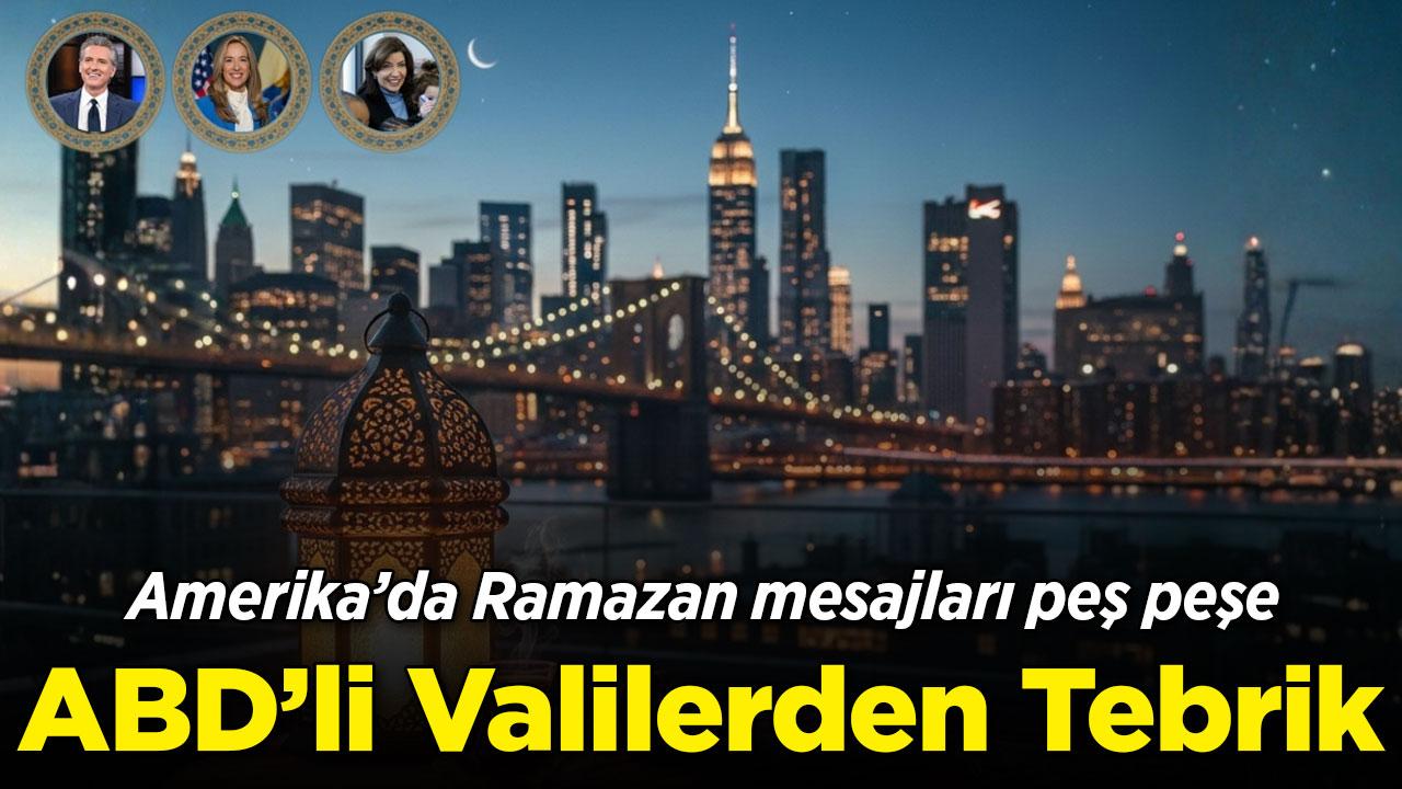 ABD'li valilerden Ramazan mesajı