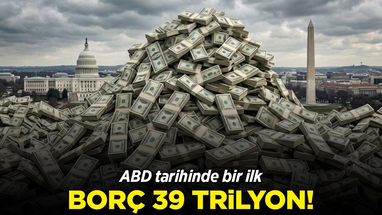 ABD'nin ulusal borcu 39 trilyon doları buldu