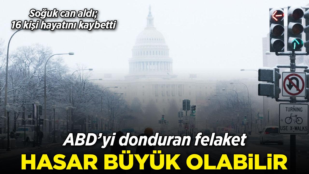 ABD'yi felç eden kış fırtınası!