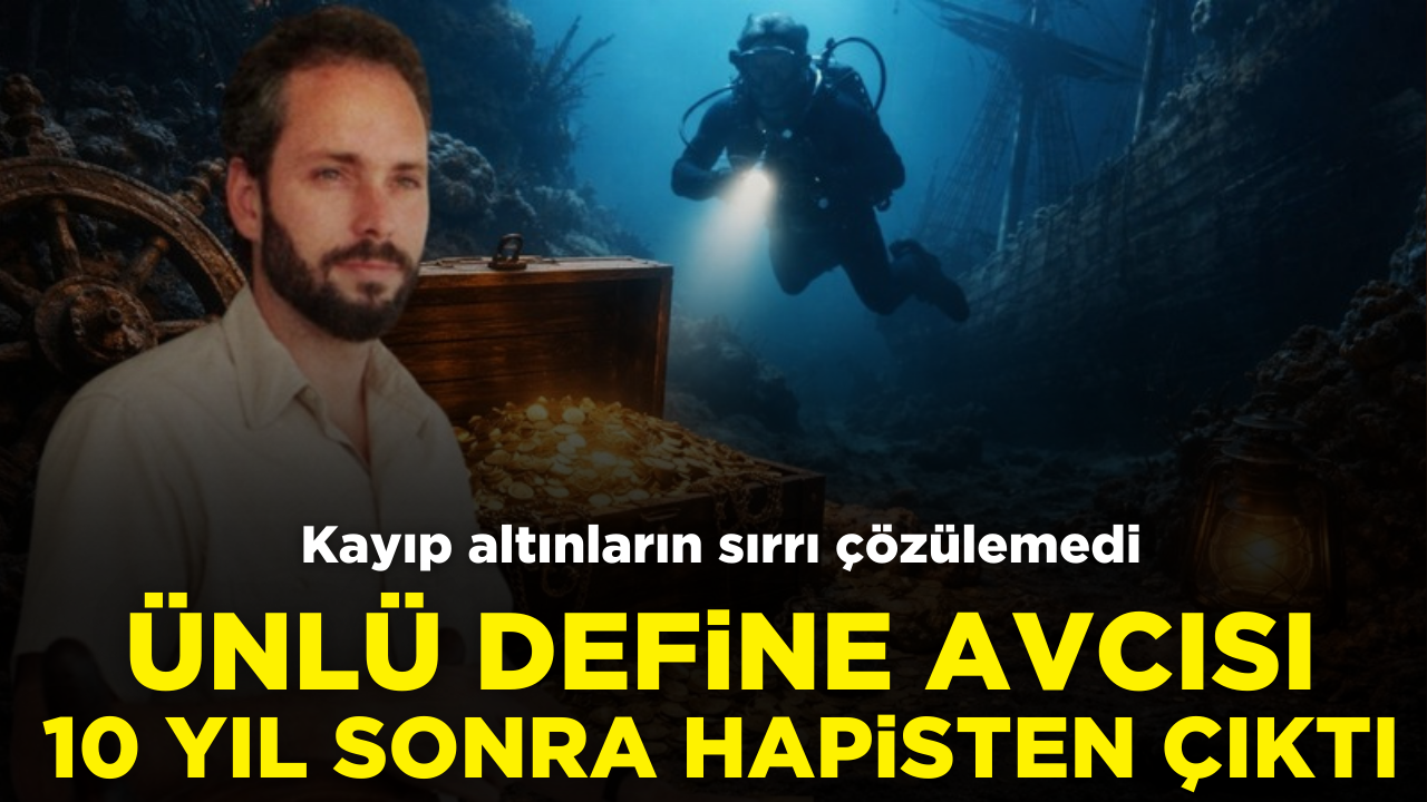 "Altın Gemisi"nin ünlü define avcısı 10 yıl sonra serbest