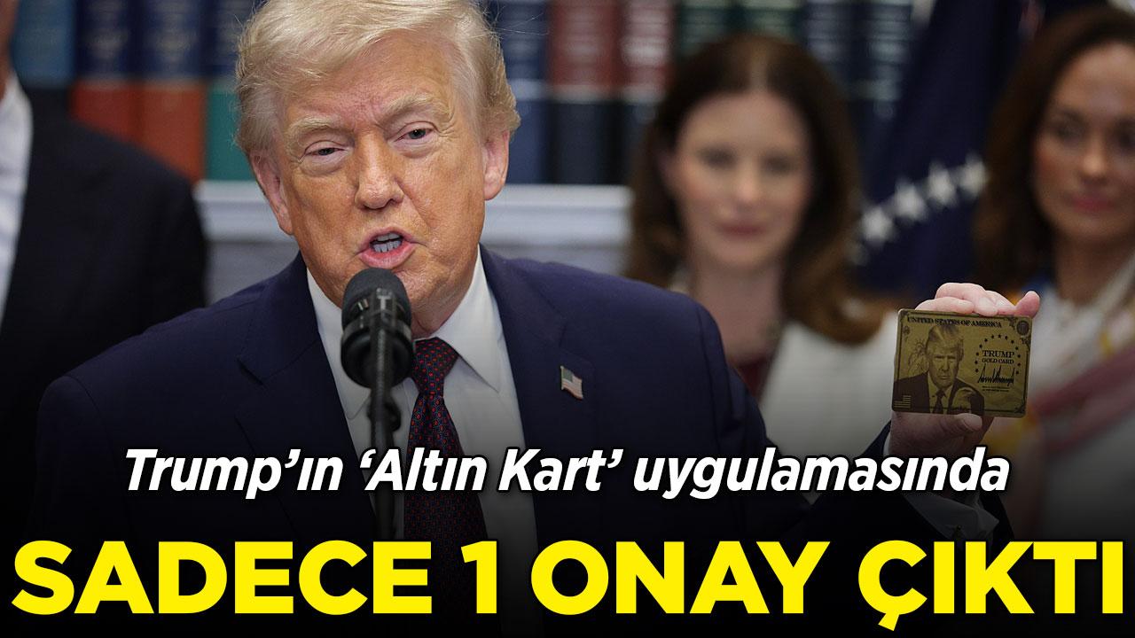 "Altın Kart" vizesine sadece 1 başvuru kabul edildi