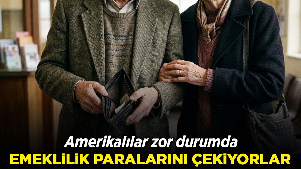 Amerikalılar zor durumda: Emeklilik birikimleri bozuluyor
