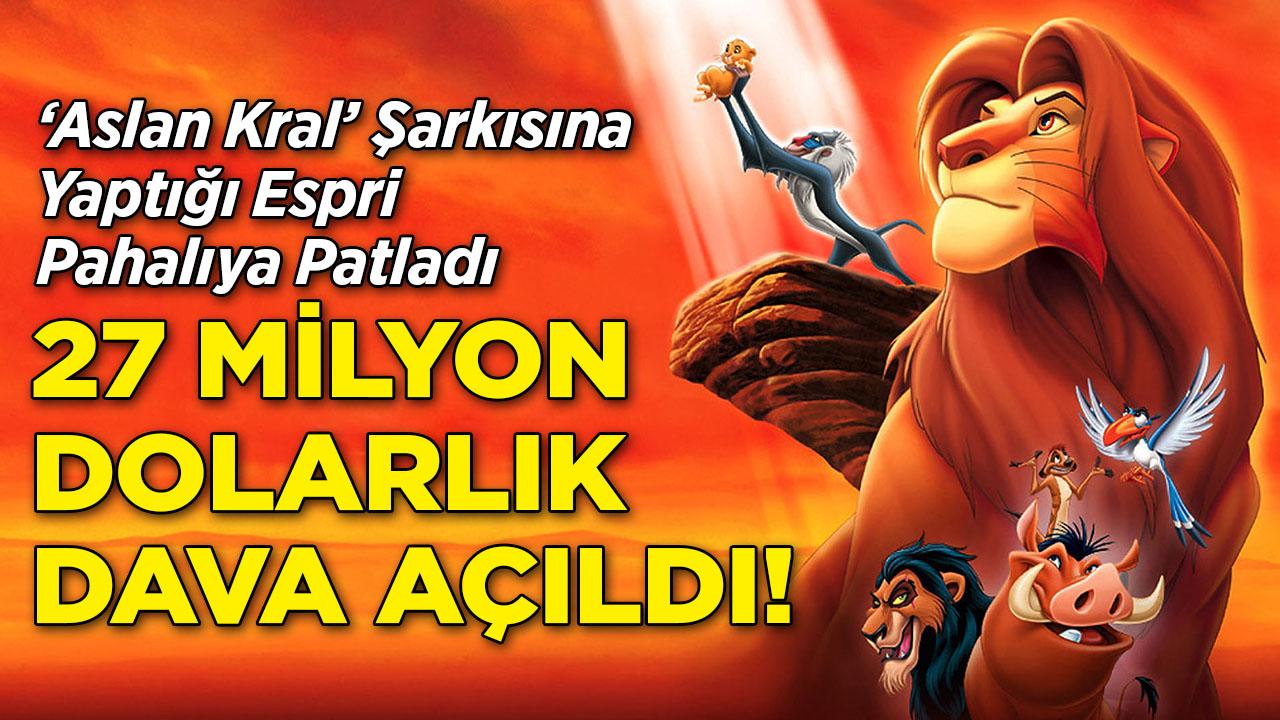 "Aslan Kral" Şarkısına Yaptığı Espri Pahalıya Patladı: 27 Milyonluk Dava Açıldı