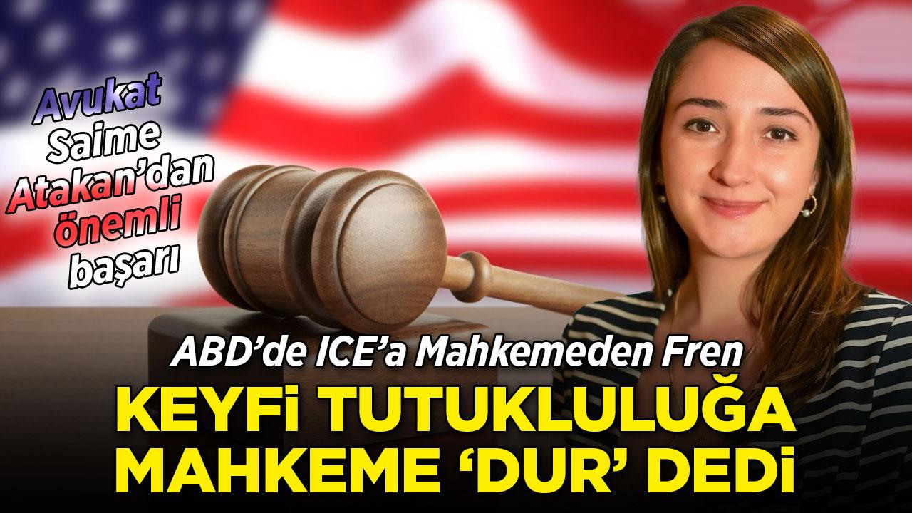 Avukat Saime Atakan'dan önemli başarı