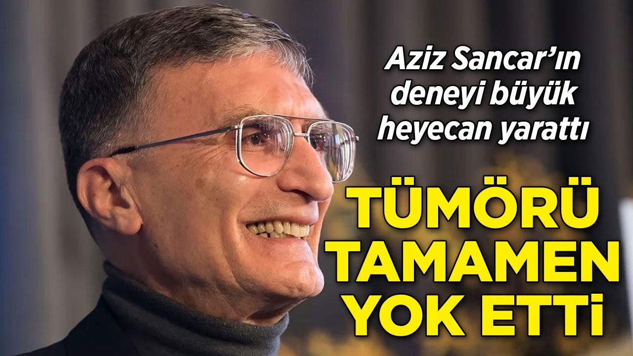 Aziz Sancar'dan kanser araştırmasında dönüm noktası