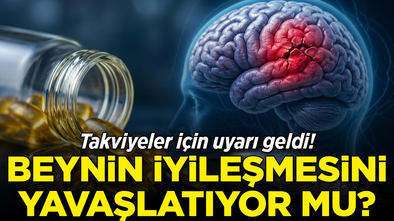 Balık yağı takviyeleri için kritik uyarı: Beyin iyileşmesini yavaşlatabilir