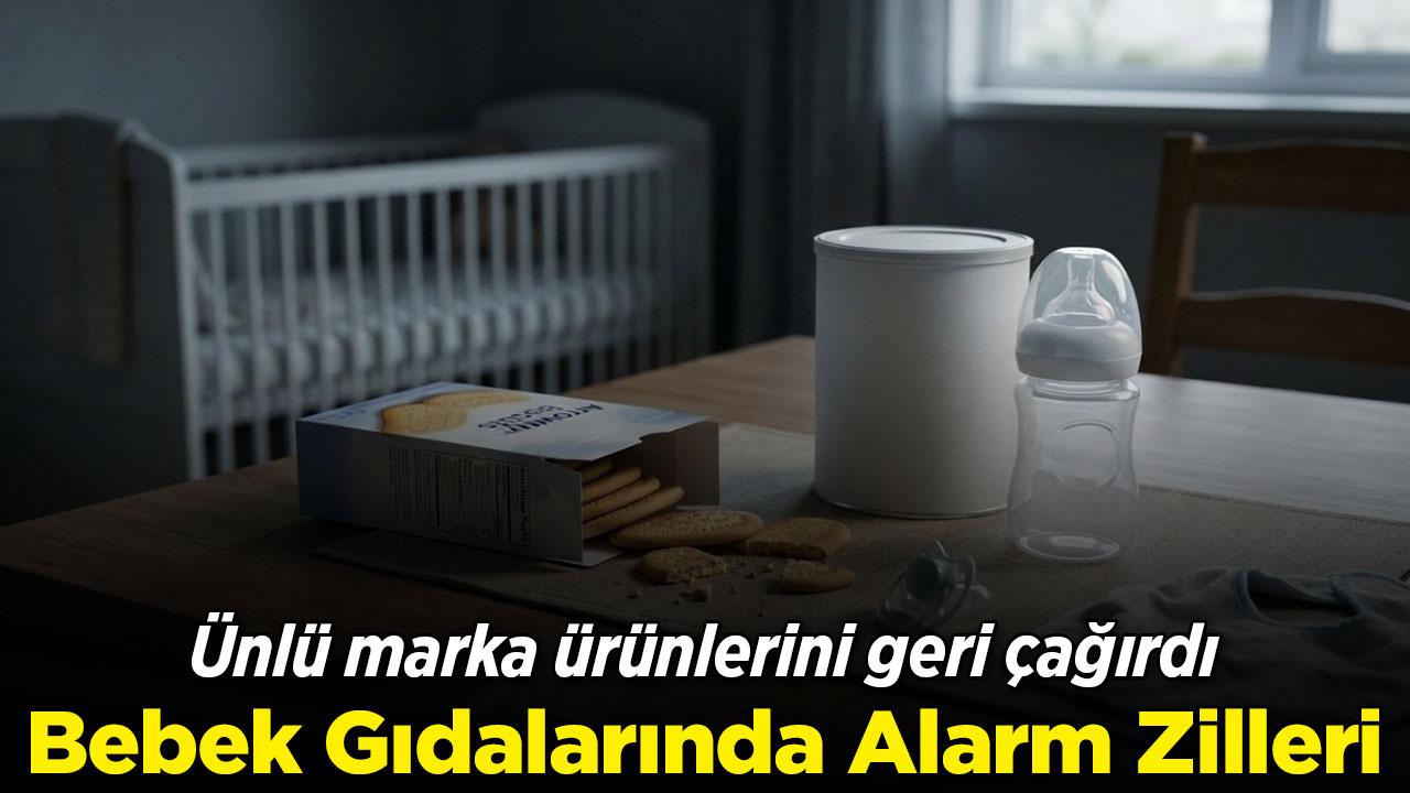 Bebek gıdalarında alarm zilleri