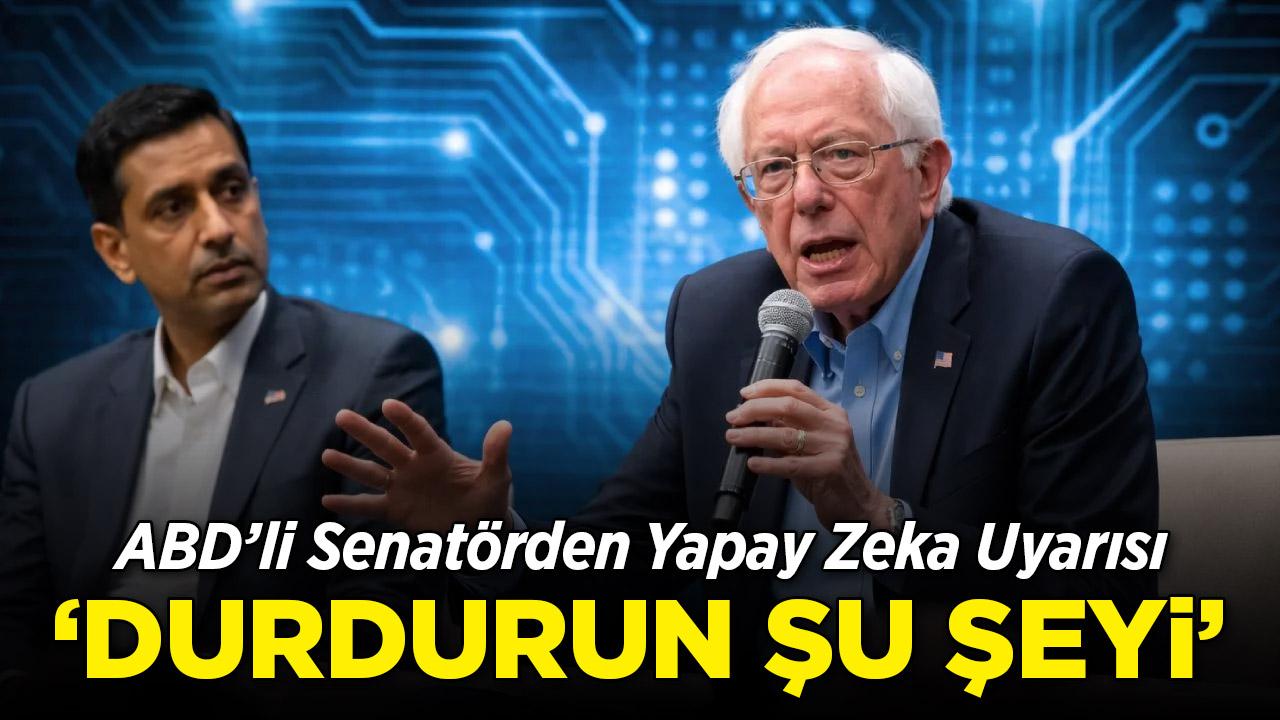 Bernie Sanders'tan yapay zeka uyarısı
