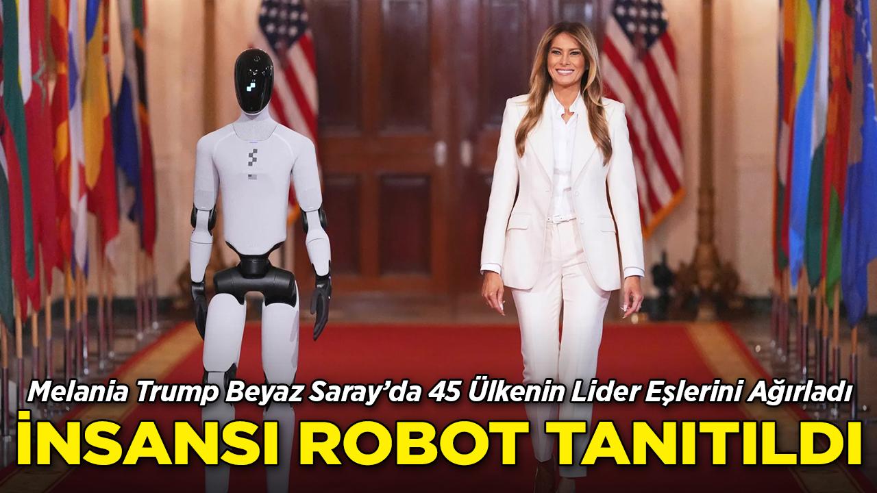 Beyaz Saray'da İnsansı Robot Tanıtıldı