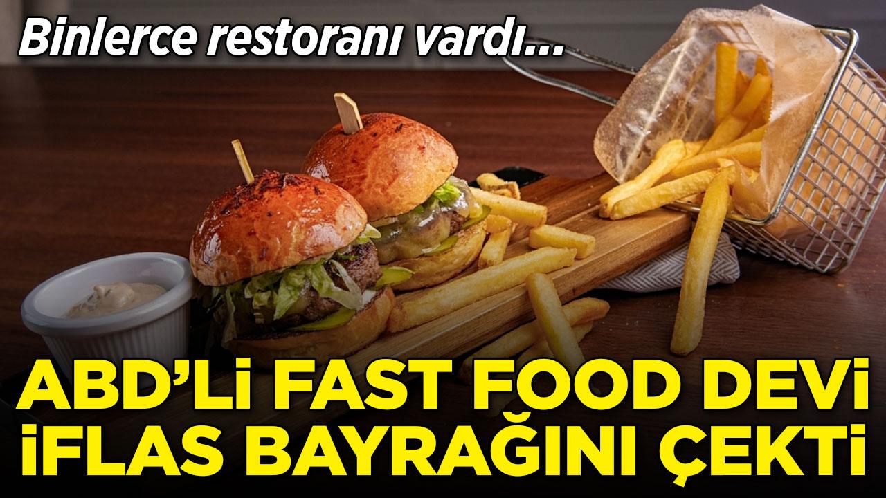 Binlerce restoranı yönetiyordu! ABD'li dev iflasın eşiğinde