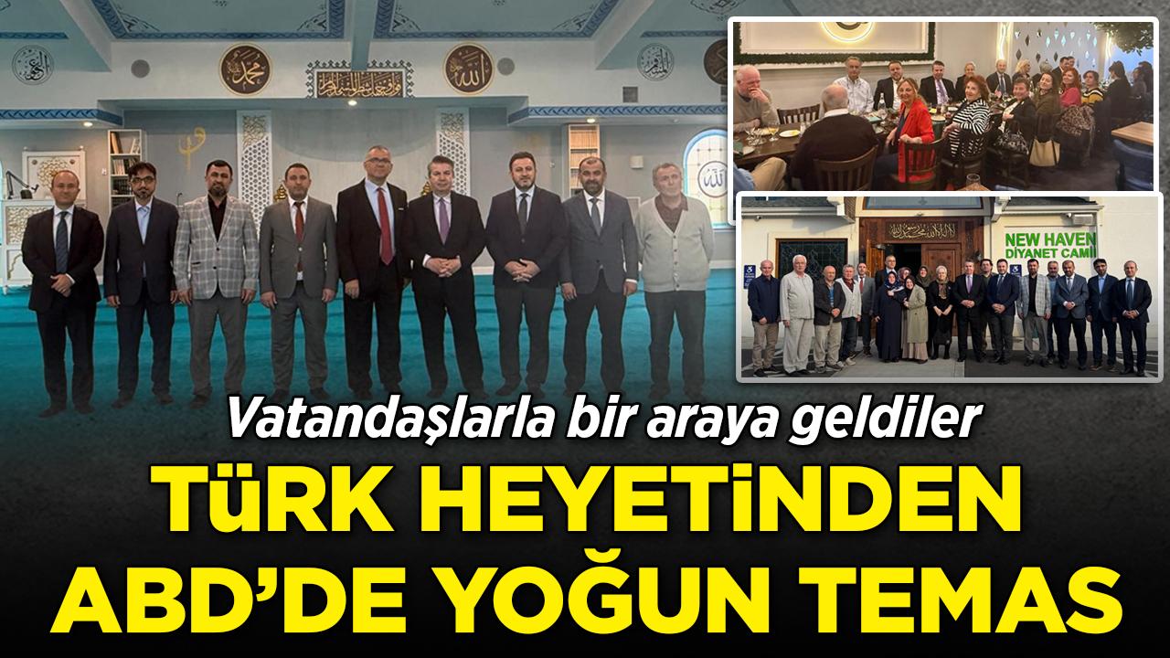 Büyükelçi Önal ve Başkonsolos Buner'den Connecticut'ta kritik ziyaret