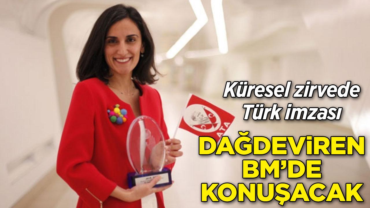 Canan Dağdeviren, Birleşmiş Milletler'de onur konuğu