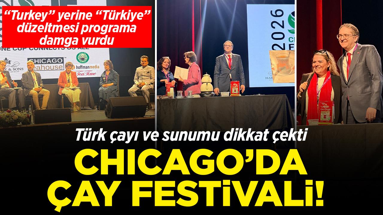 Chicago'da çay festivali! Türk çayı ve sunumu dikkat çekti