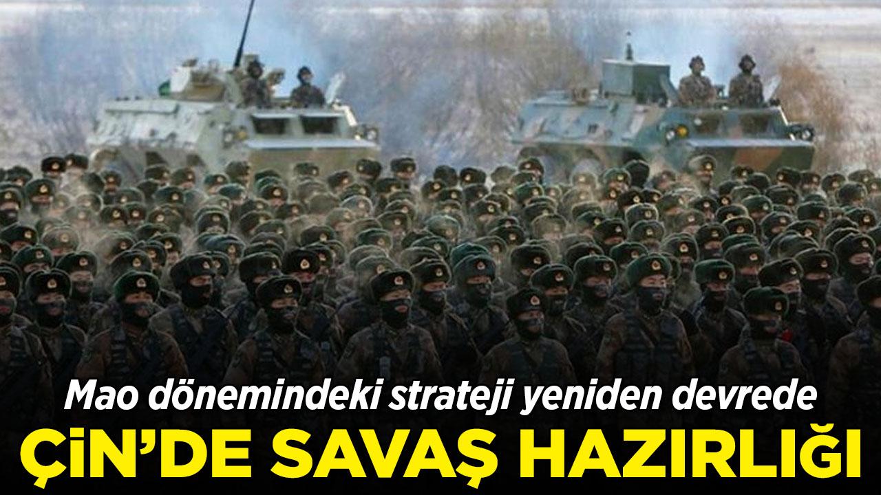 Çin'den savaş hazırlığı iddiası
