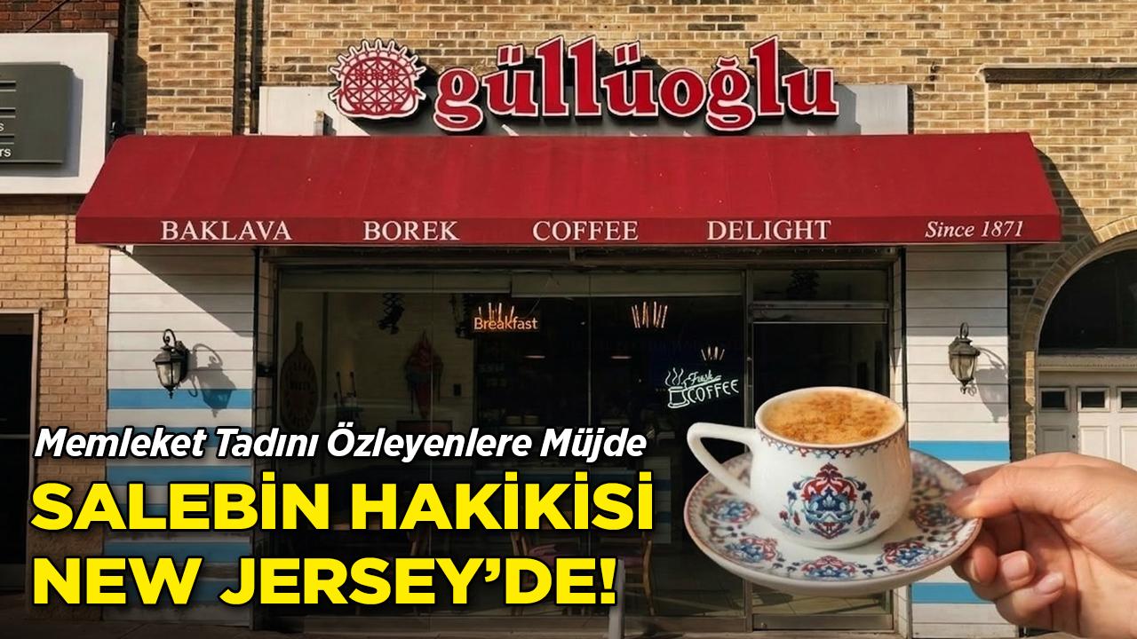 Cliffside Park Güllüoğlu'nda Hakiki Salep Keyfi