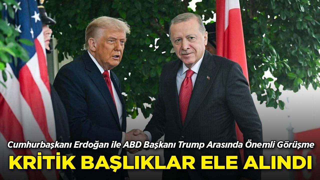 Cumhurbaşkanı Erdoğan ile ABD Başkanı Trump Arasında Önemli Görüşme: Kritik Başlıklar Ele Alındı