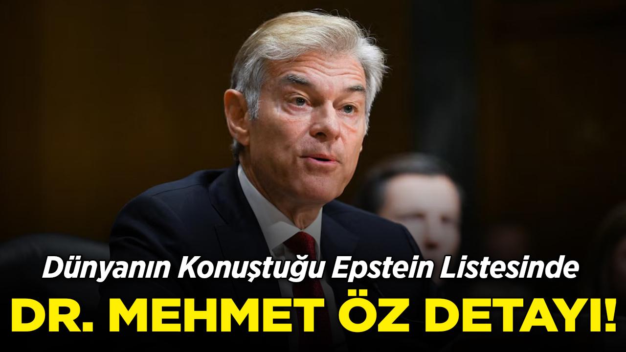 Dünyanın konuştuğu listede Dr. Mehmet Öz detayı
