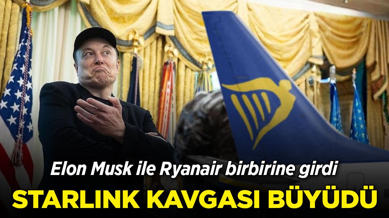 Elon Musk ile Ryanair arasında kavga