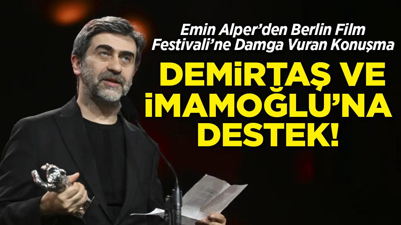 Emin Alper'den Berlin Film Festivali'ne damga vuran konuşma