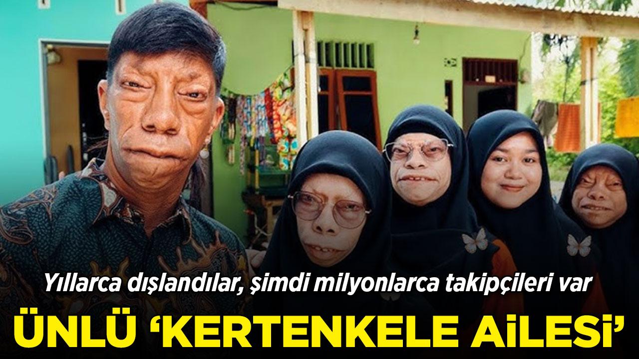 Endonezya'daki 'Kertenkele ailesi' gündem oldu