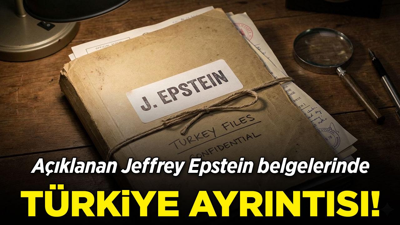 Epstein belgelerinde Türkiye izi