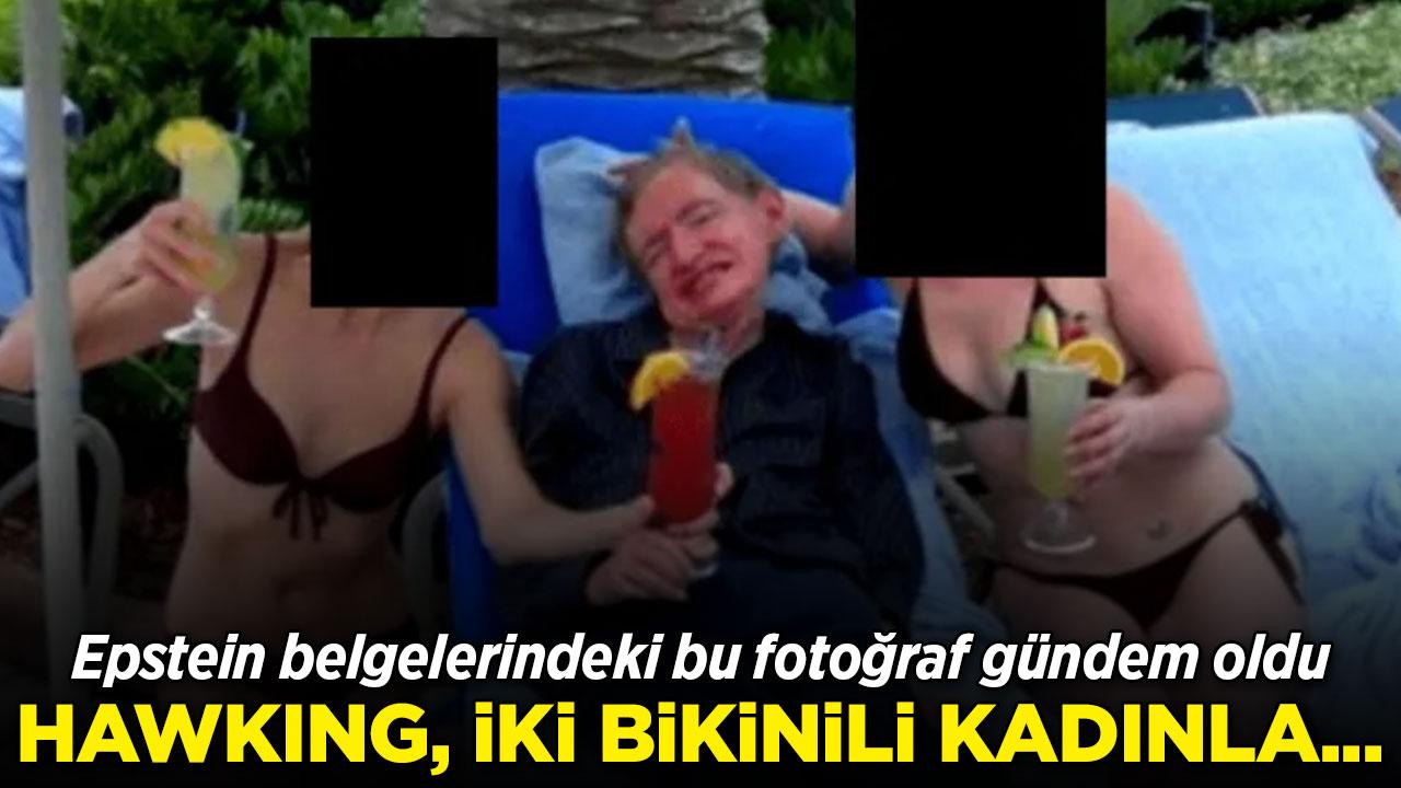 Epstein dosyalarında Stephen Hawking fotoğrafı
