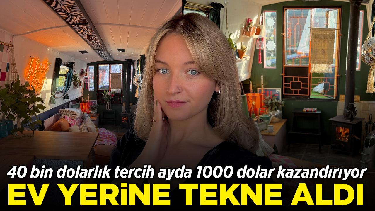 Ev yerine tekne aldı: Ayda 1000 dolar kazandırıyor