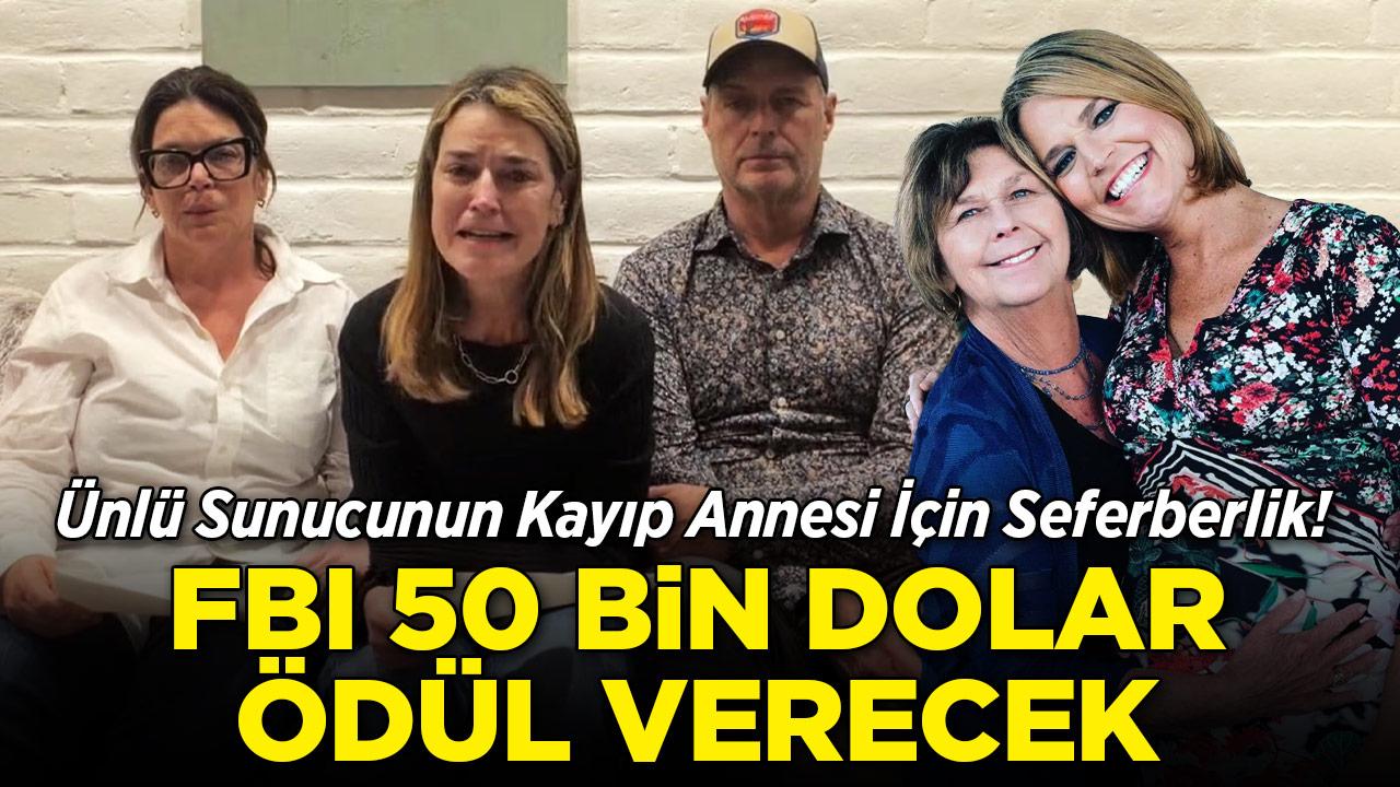FBI, ünlü sunucunun annesini bulana 50 bin dolar ödül verecek