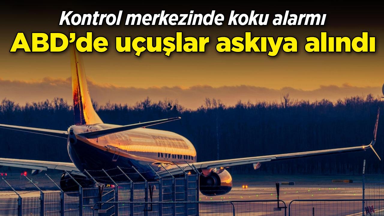 Gizemli koku Washington hava sahasını kilitledi