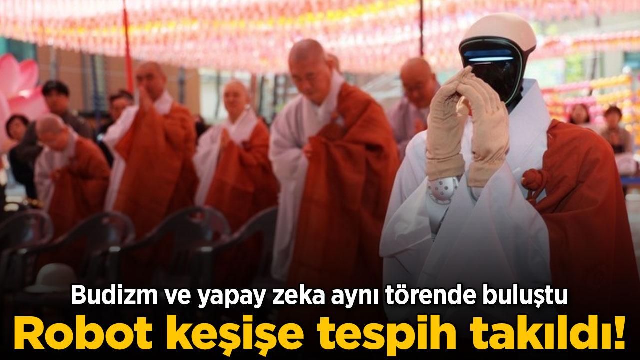 Güney Kore'de tapınakta "robot keşiş" göreve başladı