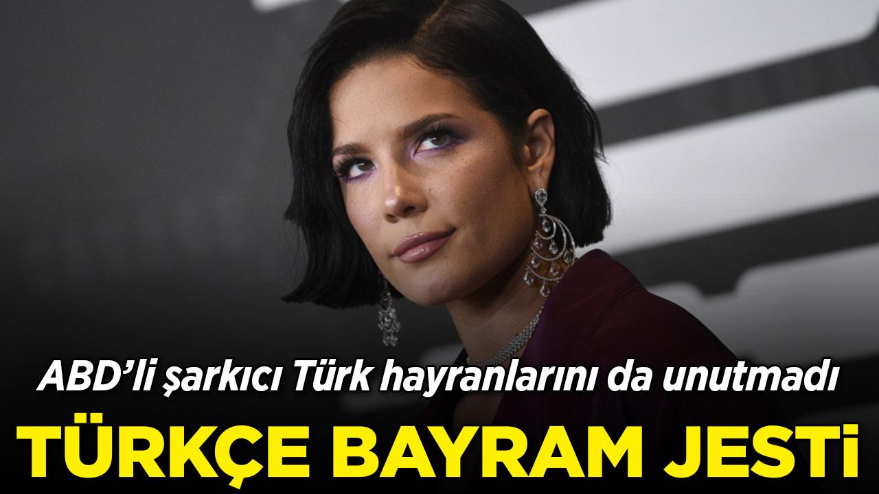 Halsey'den Türk hayranlarına bayram sürprizi
