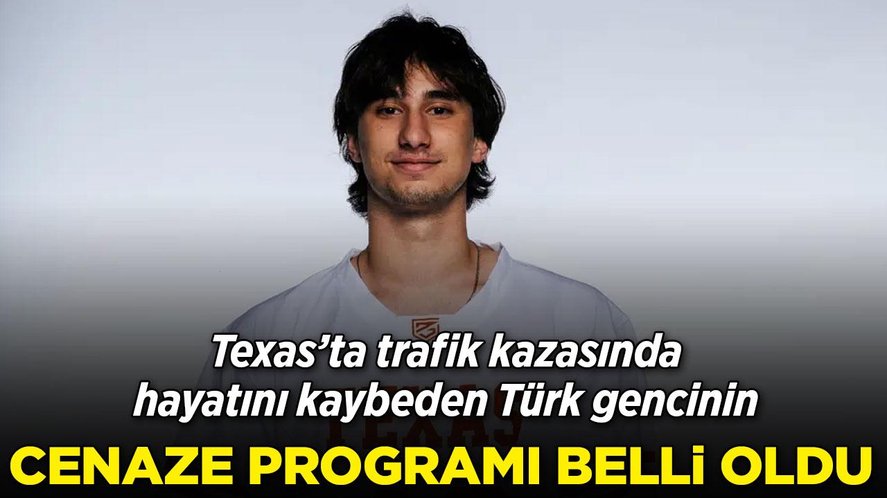 Houston' feci kazada ölen Türk genci son yolculuğuna uğurlanacak