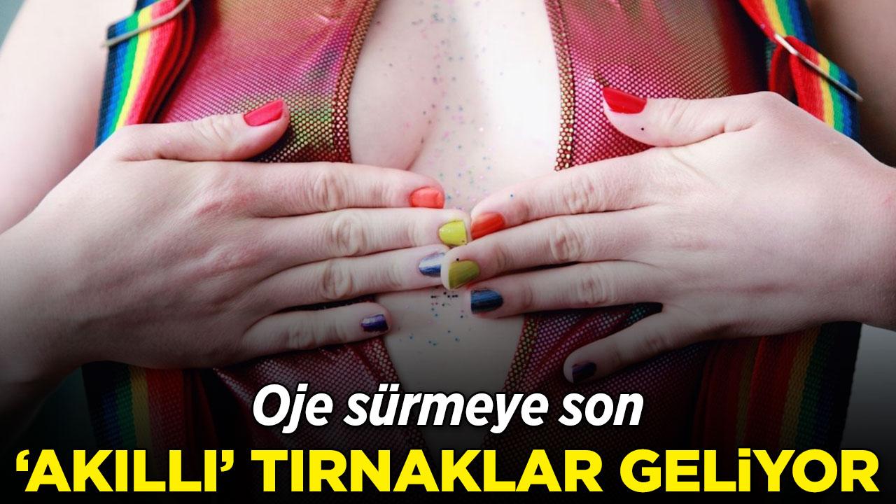 Oje sürmeye son: 'Akıllı' takma tırnak piyasaya sürüldü
