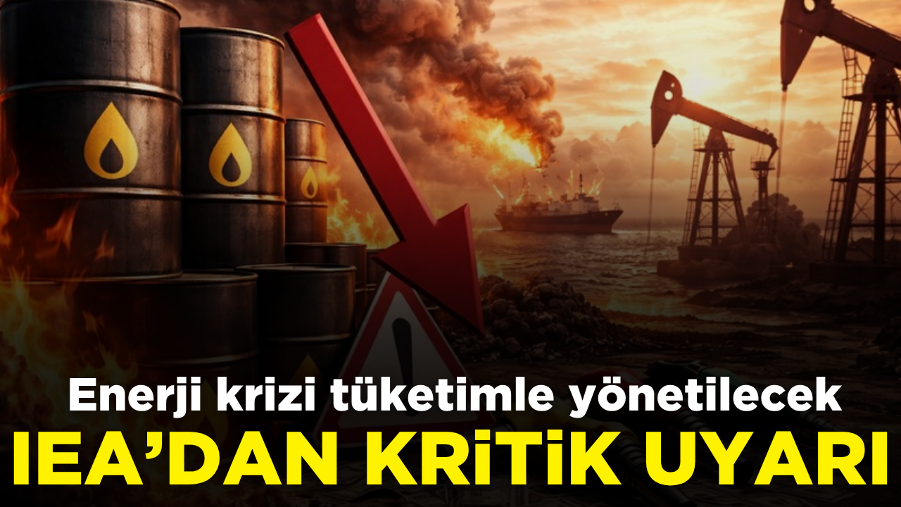 IEA'dan kritik uyarı: Enerji krizi tüketimle yönetilecek