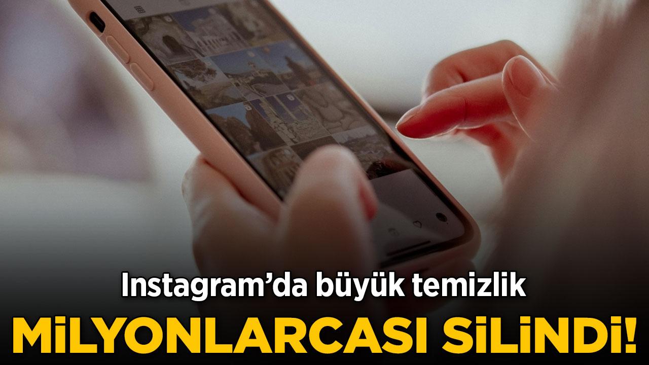 Instagram tüm bot hesapları siliyor mu?