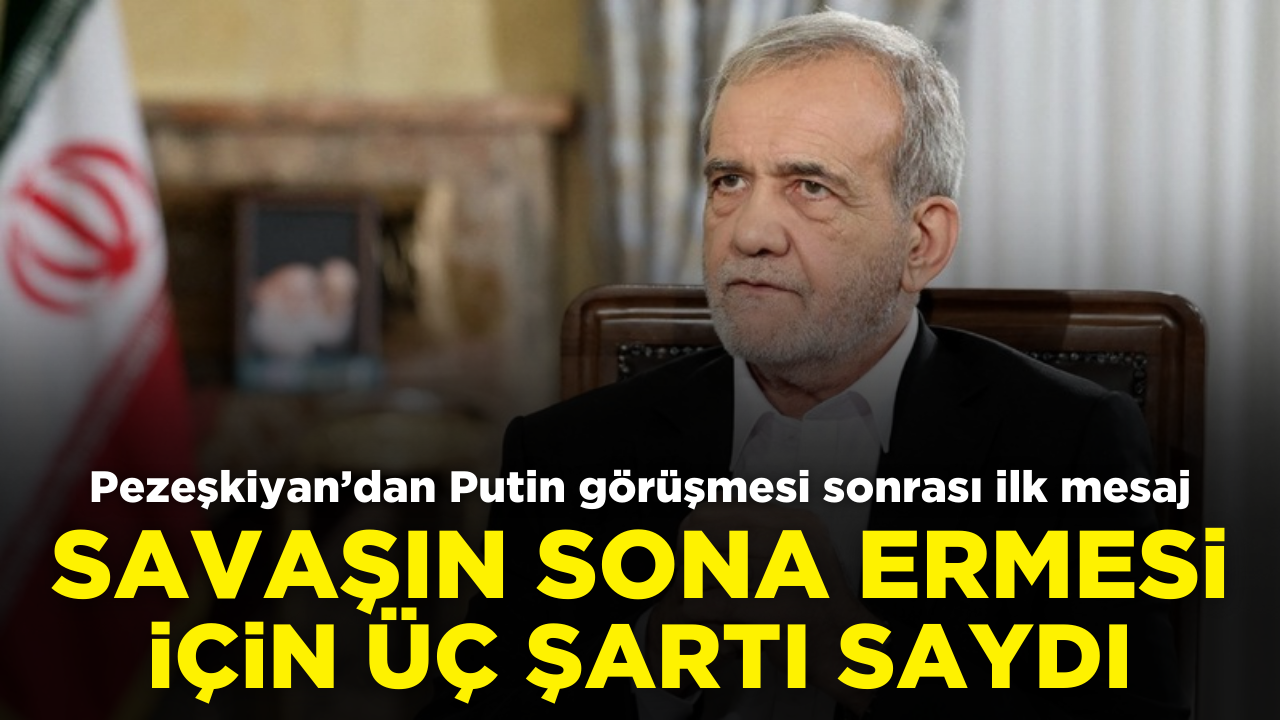 İran, ABD ile ateşkes için 3 şartını açıkladı