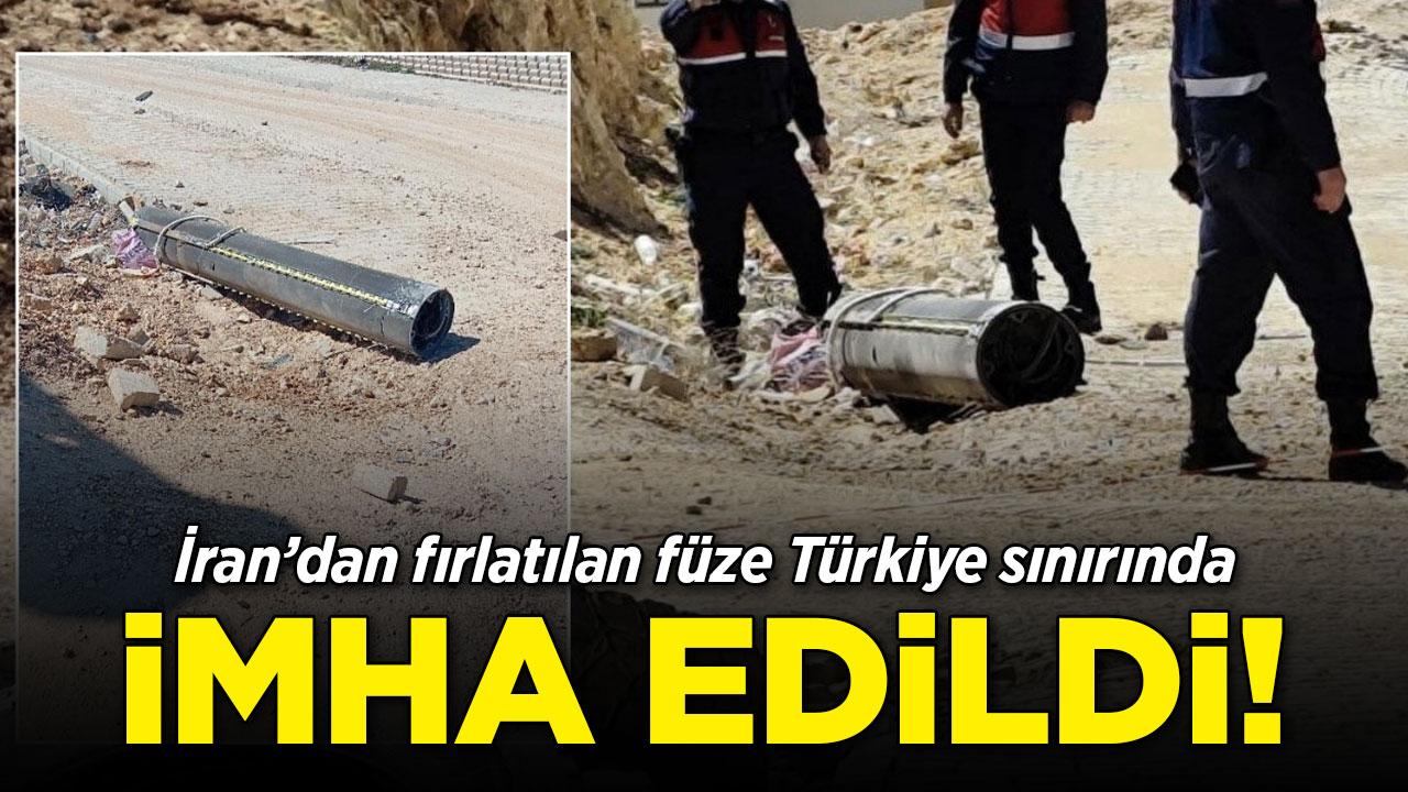 Türk hava sahasına giren balistik füze imha edildi