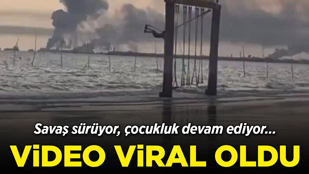 İran'da salıncakta sallanan kızın görüntüsü viral oldu