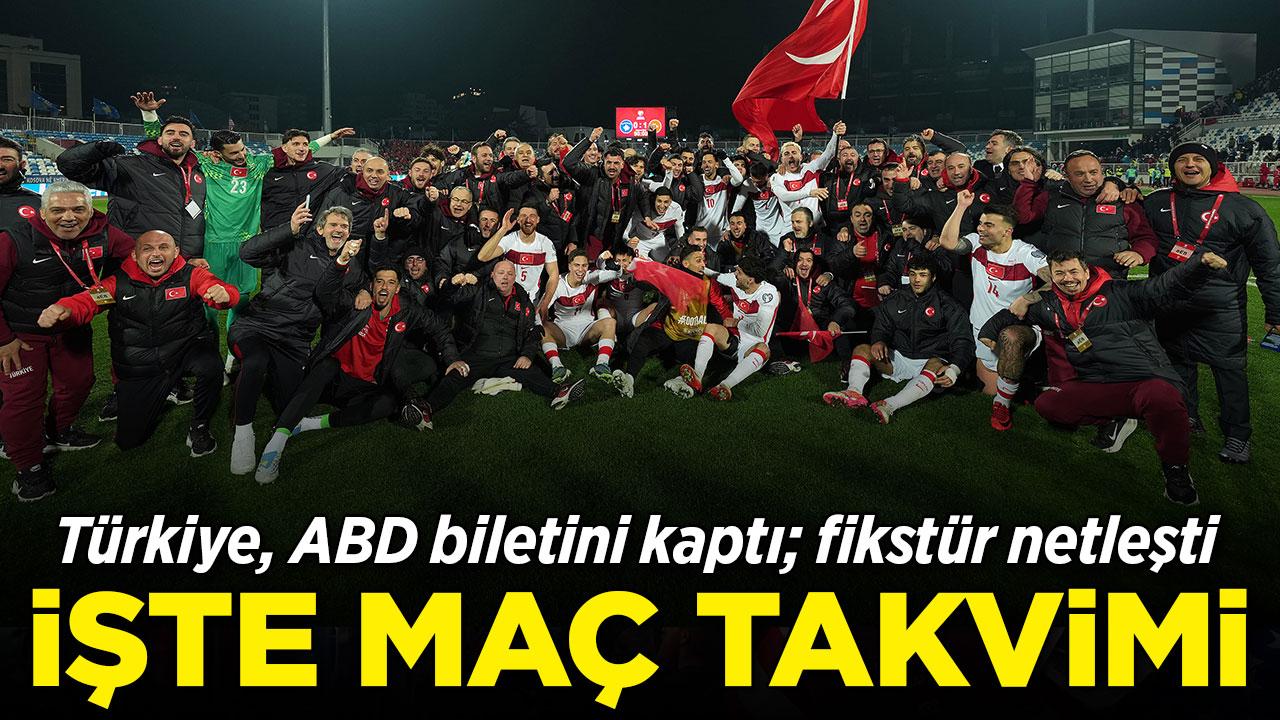 İşte Dünya Kupası'nda Türkiye'nin maç takvimi