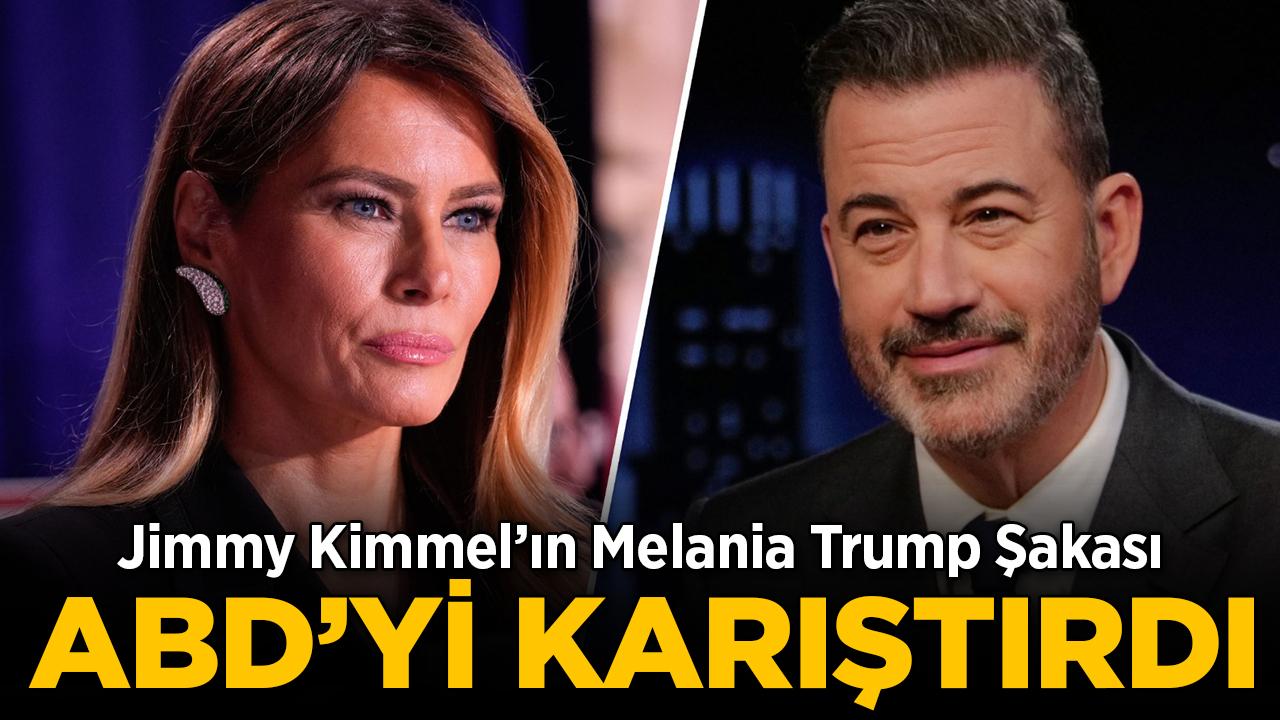 Jimmy Kimmel'ın Melania Trump Şakası ABD'yi Karıştırdı