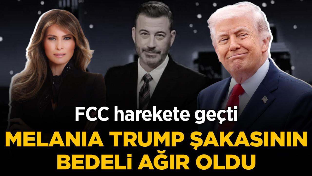 Jimmy Kimmel'ın Melania Trump şakasının ardından Disney'e inceleme: FCC harekete geçti