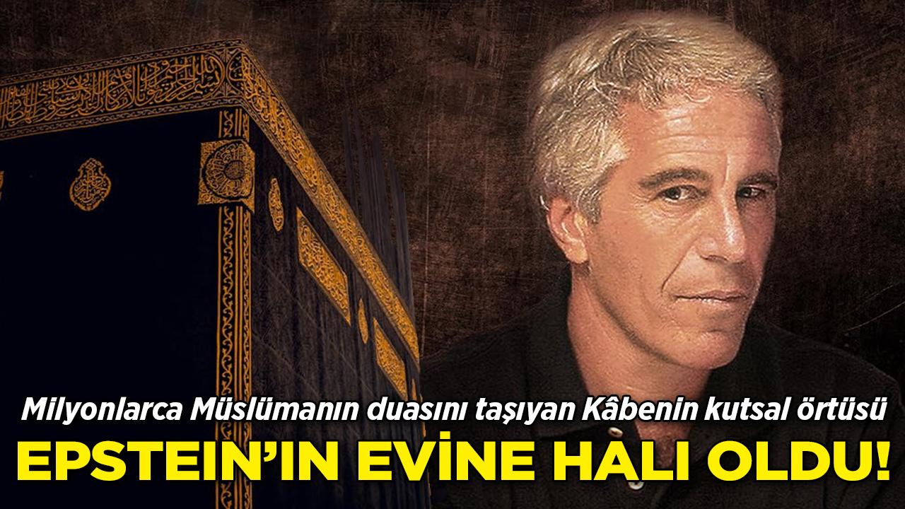 Kabe Örtüsü Epstein'in Evine Halı Olarak Serilmiş!
